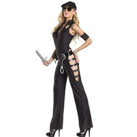 Midnight Sheriff Costume BW1204 by Be Wicked Black