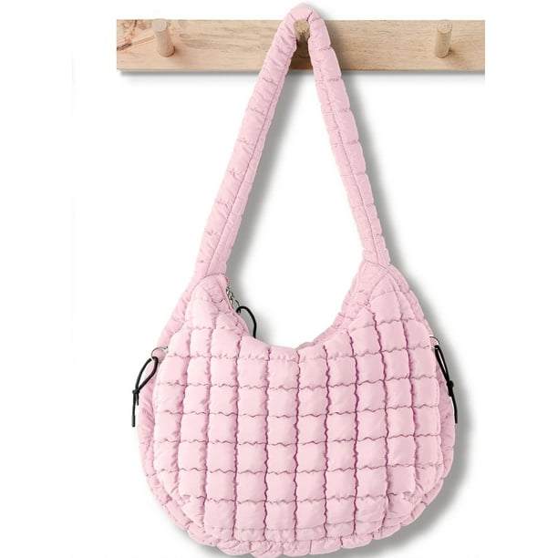 Bolsa acolchada Babysun para mujer, grande, acolchada, de nailon