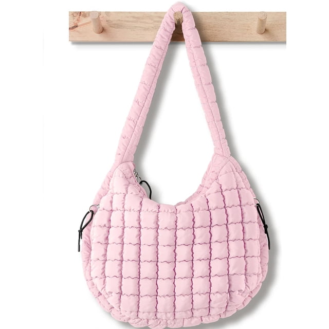 Bolsa acolchada Babysun para mujer, grande, acolchada, de nailon