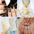 thumbnail image 4 of Golden Leaf Gilding Resin Flakes, 10g Gold Metallic Foil Flakes For Nail Art, Painting, Crafts, Slime And Resin Jewelry Making, Crafts, 4 of 4