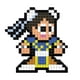 PDP Pixel Pals Capcom Street Fighter II Chun Li Figurine de Collection, 878-033-NA-CHUN Li – image 2 sur 3