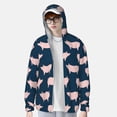 thumbnail image 2 of Lsque Pig 1 Pattern UPF 50+ Lightweight Sun Protection Men's Women's Long Sleeve Shirt, Hoodie Performance -3X-Large, 2 of 7