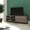 Walnut, variant on Emma + Oliver 65" Mid-Century Modern TV Stand with Two Drawers and Shelf in Black for TV's up to 60"
