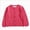 A82-Watermelon Red, variant on 7-8 Years Toddler Girls Classic Solid Color Knit Cardigan Long Sleeve Button Down Sweater