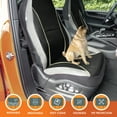 thumbnail image 5 of Universal Fit Car Seat Cover, Automotive Seat Covers, Bold Contrasting Leatherette Seat Covers, Water-resistant Seat Protector for Cars, Trucks, SUVs and Vans, Car Accessories - Full Set, 5 of 8