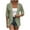 Green-21, variant on Lightweight Spring Cardigan For Women Mid Sleeve Coat Boho Oversized Open Front Jacquard Weave Cardigan