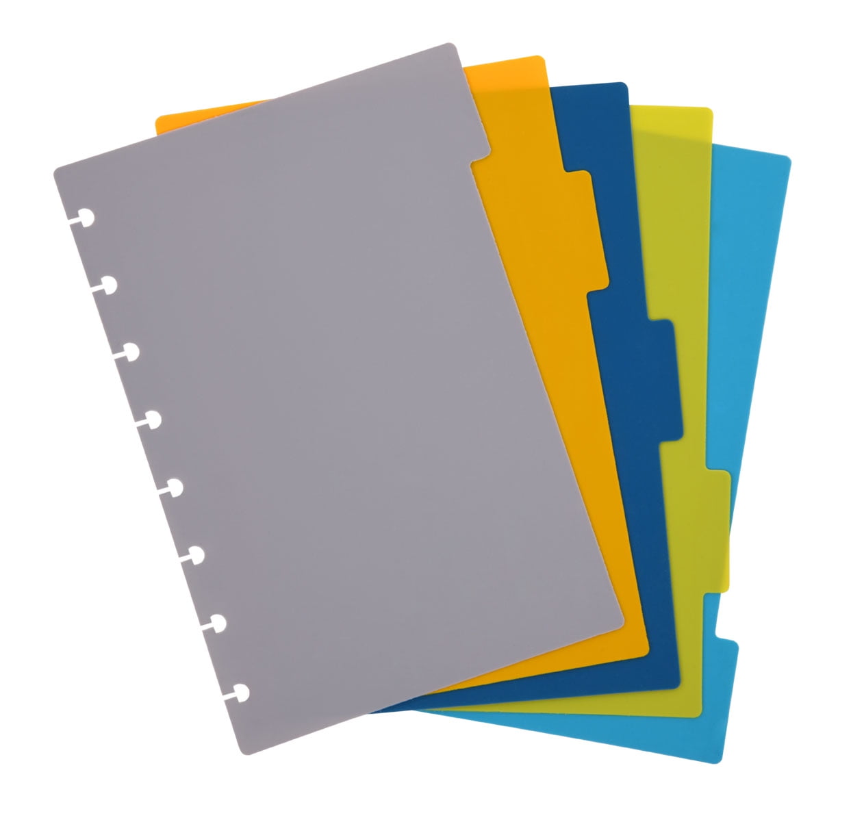 Talia Discbound Notebook Dividers (5 Tab Classic, Junior Dividers)