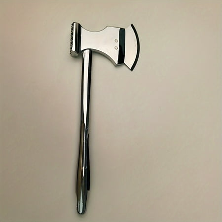 

UUUQU Versatile Metal Meat Mallet - Dual-Sided Hammer & Axe Design For Tenderizing Pounding & Flattening