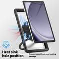thumbnail image 4 of TPU Case for Tab A9 8.7inch 2023 Heavy Duty Shockproof Cover 360 Degree Rotating Handheld Stand Case Viewing Stand Holder, 4 of 8