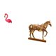 thumbnail image 5 of Estatua de caballo de flamenco para jardín de hadas, adorno para primavera, vacaciones, patio, arte, escultura de resina, figura grabada, decoración p, 5 of 8