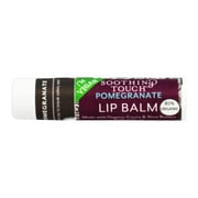 Soothing Touch Lip Balm - Organic - Pomegranate - .25 Oz - Case Of 12