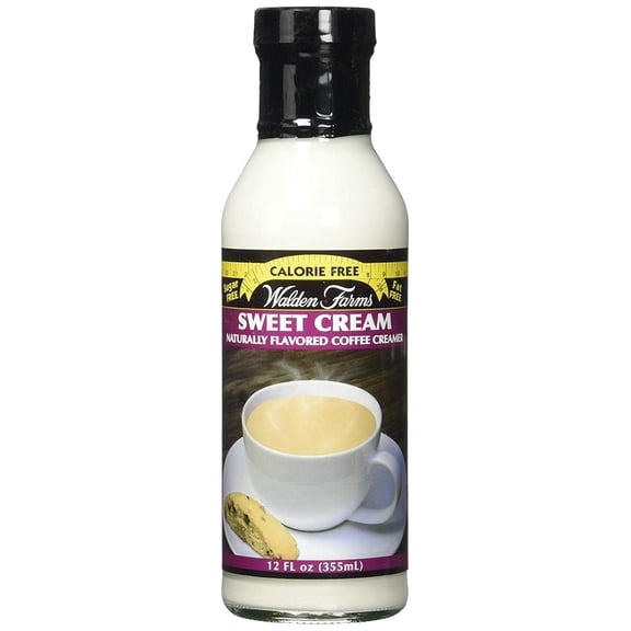 Walden Farms Sugar-Free Sweet Cream Coffee Creamer, 12 Ounce (Pack of 6)