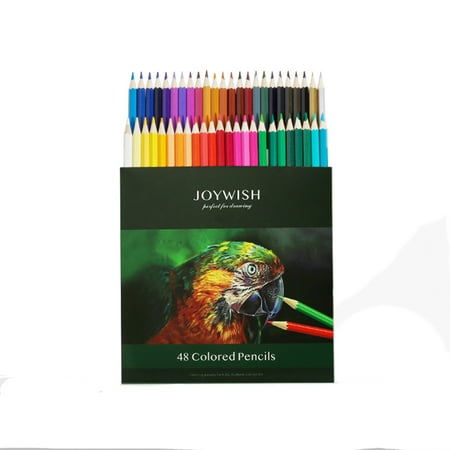 48PCS Colors Pencil Set Oily Colored Painting Pens Oil-based Colored Pencil Painting Colored Pencil Multicolor