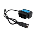 thumbnail image 2 of Kenally Adaptador de fuente de alimentación para cámara de salpicadero de coche, reducción de voltaje, Cable de carga Interior ACC DVR OBD Cámaras de salpicadero de coche, 2 of 6
