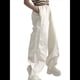 thumbnail image 2 of Pantalones de Paracaídas para Mujer, Pantalones Holgados de Pierna , Pantalones Deportivos con Cintura Elástica Y2K, Pantalones Deportivos, Ropa de Calle Lechoso M, 2 of 10