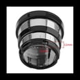 thumbnail image 3 of Juicer Accessories Small Hole Juice Filter AP600 SPBF1 Juicer Fine Mesh Filter,1 x Juicer Filter,Black, 3 of 6