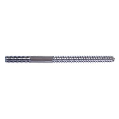 1/4"-20 x 4-1/2" Plain Steel Coarse Thread Hanger Bolts HBS-123 (100 pcs.)