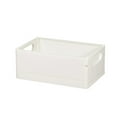 thumbnail image 1 of Panier de Rangement Antidérapant Design Poignée Creusée Empilable Pliable Grande Capacité Boîte de Rangement Fournitures de Bureau, 1 of 8
