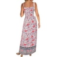thumbnail image 3 of Faithtur Femmes Casual Slip Robe, Impression Sans Manches Bateau Cou une Seule Pièce, 3 of 9