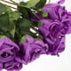 thumbnail image 3 of 10 rosas artificiales con tallos para hacer tú mismo, ramos de boda., 3 of 6