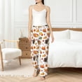 thumbnail image 6 of Lsque Thanksgiving Turkeys 1 Print Women's Pajama Pants, Lounge Pant - Comfortable Home Wear,Elastic Waistband, Stylish Design-XX-Large, 6 of 9