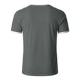 thumbnail image 4 of Guluxicc Knitted T Shirts for Men Lightweight Short Sleeve Shirts Classic Fit Summer Casual Outfit with Pocket, 4 of 6