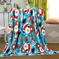thumbnail image 1 of Santa's Gifts Ultra Plush Fleece Christmas Throw Blanket (50 in. W x 60 in. L), 1 of 1