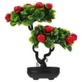 thumbnail image 2 of CoudarTitie Artificial Fruit Tree Bonsai Multifunctional for Coffee Table Garden Bedroom Rich Fruit, 2 of 9