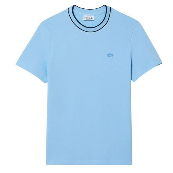Lacoste Mens Pique Striped Neckline T-Shirt