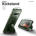 thumbnail image 3 of Dexnor for Samsung Galaxy S10+ Plus Case, [Built in Screen Protector and Kickstand] Heavy Duty Military Grade Protection Shockproof Protective Cover for Samsung Galaxy S10 Plus Green, 3 of 4