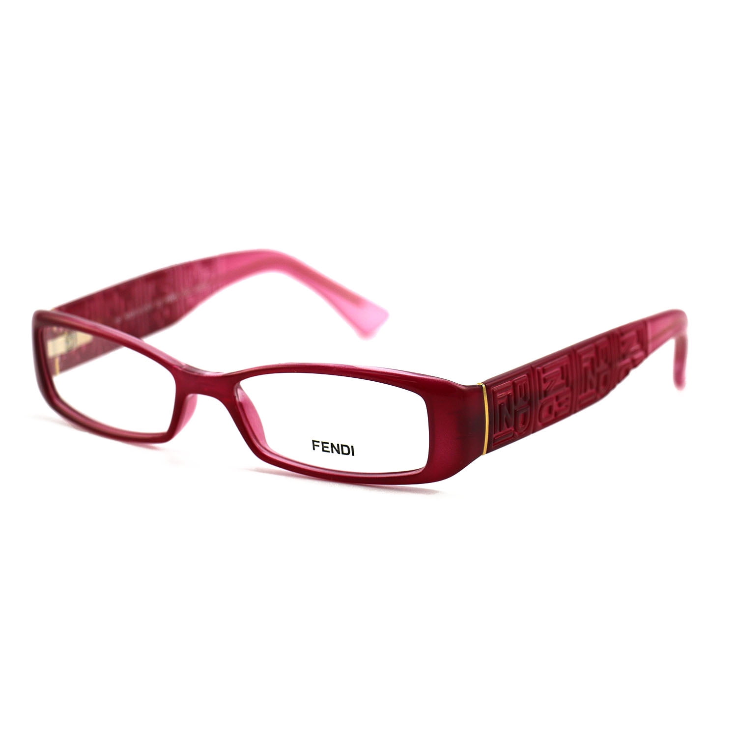 Fendi Womens Eyeglasses F809 525 Pink 51 16 130 Frames Rectangular