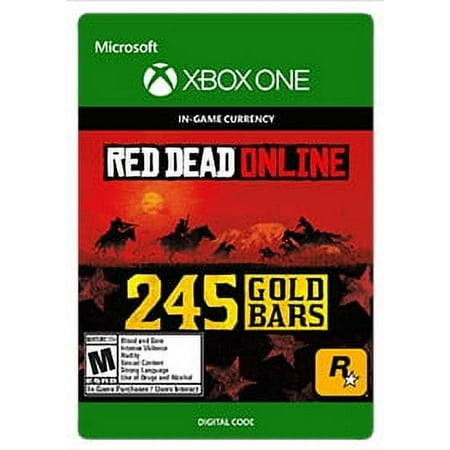 Red Dead Redemption 2 245 GOLD BARS - Xbox One [Digital]