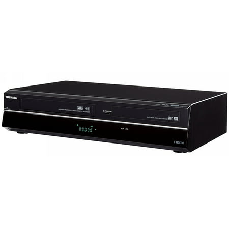 Toshiba DVR-620 DVD/ VCR Player & Recorder Combo  with Remote, Quick Start Guide,HDMI and RCA cable 