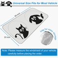 thumbnail image 6 of Car Sun Shade for Windshield Cute,AYAMAYA Foldable Cartoon Car Front Window Sunshades for Most Sedans SUV Truck, 6 of 7