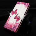thumbnail image 4 of Samsung Galaxy A20e case Premium Shockproof 3D Colorful PU Leather Flip Cover Case with Kickstand TPU Inner Shell Card Holders Magnetic Closure Leather Cover Case for Samsung Galaxy A20e, 4 of 7