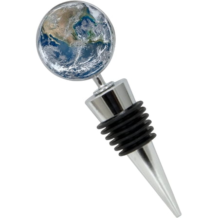Earth Wine Bottle Stopper In Gift Box, Perfect For House Warming Gift