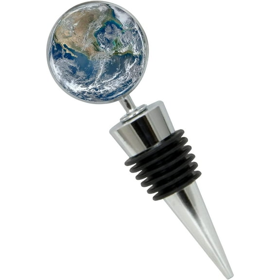 Earth Wine Bottle Stopper In Gift Box, Perfect For House Warming Gift
