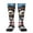 2 Black-2, variant on Xecao Patriotic Boxing Bear Art Print Compression Socks for Both Men And Women for Running, Travel, Flight, Nurse