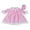 Pink, variant on FENGGHAO Goose Outfit Costume for 23 Inch Decorative Porch Goose Seasonal Holiday Garden Decor Easter Spring Pink