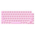 thumbnail image 2 of Cubierta teclado elevado silicona uñas largas para Pro 13 2020-2023 () White, 2 of 7