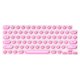 thumbnail image 1 of Cubierta teclado elevado arte uñas para largas Pro 13 2020-2023 Air 13/15 14/16 2021-2024, 1 of 9