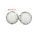 thumbnail image 4 of Pendientes Gotas para los oídos de acero inoxidable Galvanoplastia fina Superficie lisa Ligero Pendientes Magnífico regalo para boda Ropa, zapatos y accesorios Miscelánea Blanco intermitente Minnieouse  AP009493-13B, 4 of 6