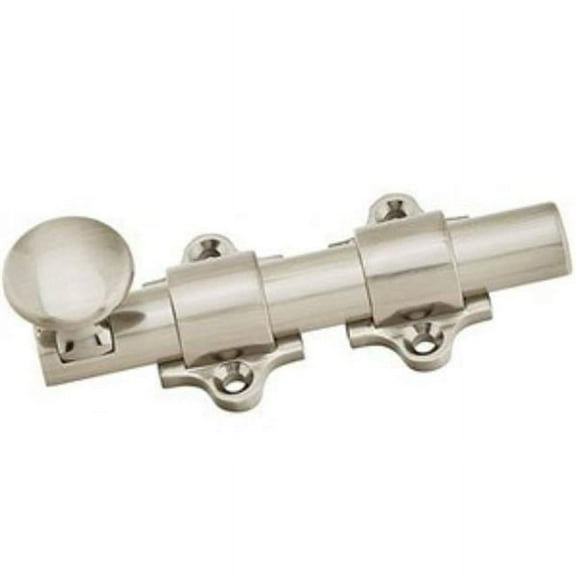 4 in. Dutch Door Bolt, French Antique Brass