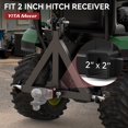 thumbnail image 3 of Enganche de remolque YITAMOTOR de 3 puntos con 2 receptores para tractor, 3 of 8