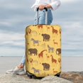 thumbnail image 3 of Lsque Cute Animals Printed Luggage Cover, Travel Luggage Protector,Scratch and Dirt Resistant, Fits 18-32 Inch Luggage - Medium, 3 of 9