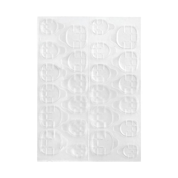Jelly Double-Sided Adhesive for Press-On Nails - Double Adhesive Nail Stickers Nail Stickers Nail Gel on Sticky Tabs Nail Glue Stickers, Nail Art, Glass Glass Glue, Easter, St. Pat Makeup Organizers