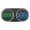 G28, variant on Two Round Screen Dashboard Display for Cars, HUD Speedometer View with Type-C Power and Driver Travel Readout Use