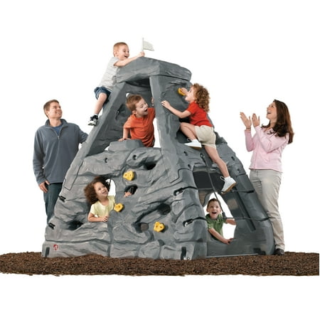 Step2 Skyward Summit Rock Climbing Wall, Grey