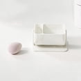 thumbnail image 1 of Organizador de maquillaje multifuncional Macarena estante de almacenamiento de huevos de belleza Blanco, 1 of 8