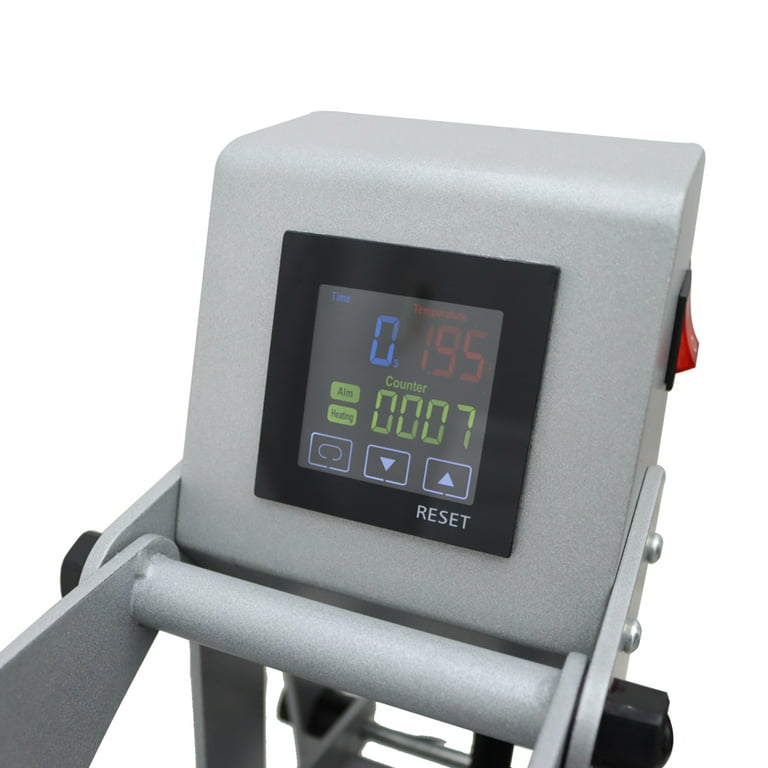 Aukfa 15x15 Heat Press Machine for T Shirts - Digital LED Timer